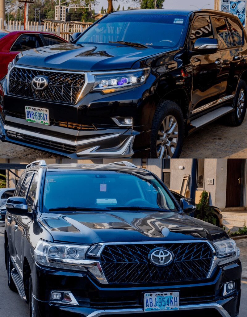 Abuja Car Hire Toyota Land Cruiser Prado 2020