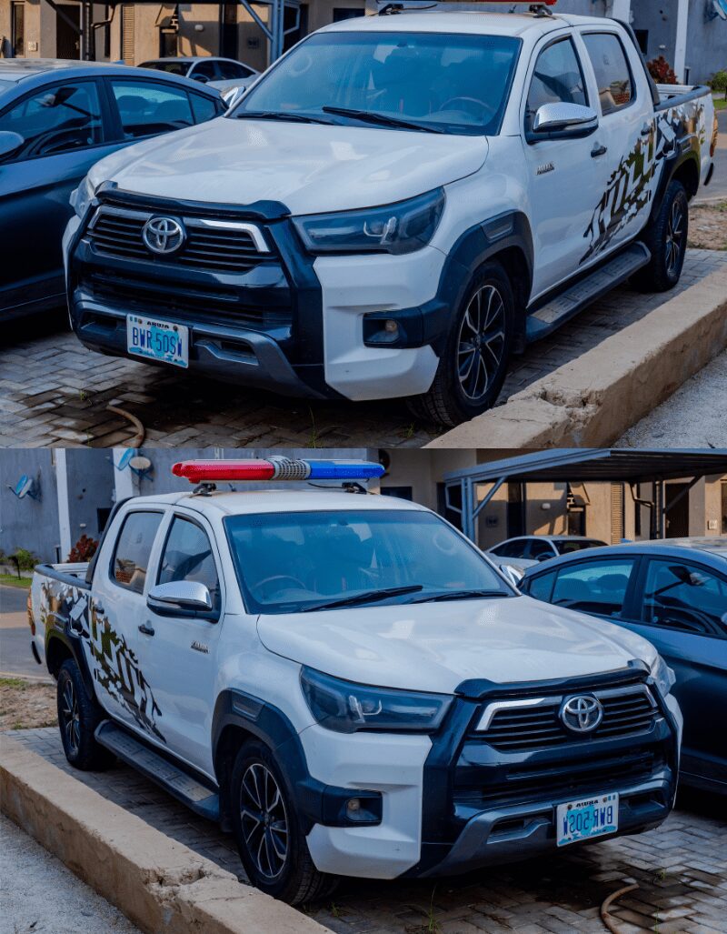 Abuja Car Hire Toyota Hilux